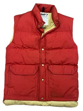 Vintage Camp 7 80’s Goose Down Puffer Vest Boulder, Colorado USA Men’s Medium